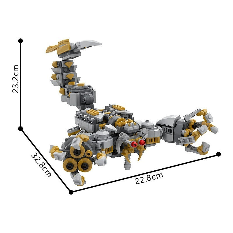 Desert Mechanical Scorpion MOC Building Kit - 7