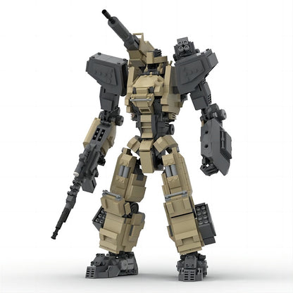 Desert Oracle MK2 Heavy Artillery Mecha MOC Building Kit - 1