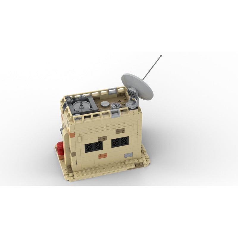 Desert Outpost House MOC Sci-Fi Architecture Building Kit - 2