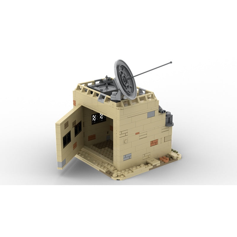 Desert Outpost House MOC Sci-Fi Architecture Building Kit - 3