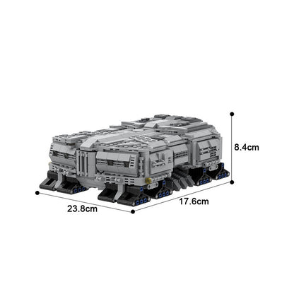 Desert Planet Spice Crawler Building Kit | LEGO-Compatible MOC - 4