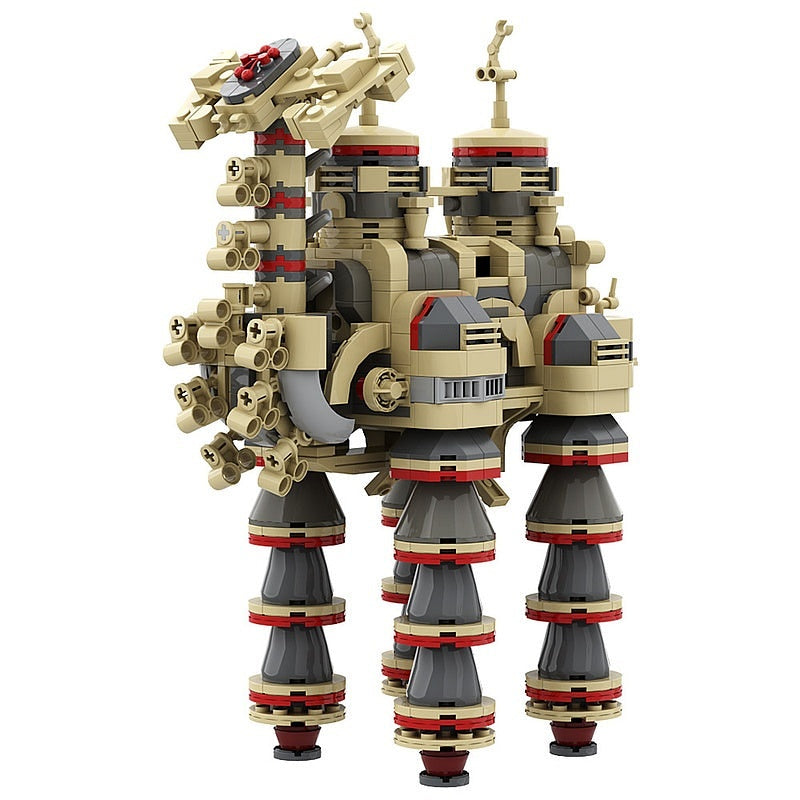 Desert Storm Ancient Mechanical Elephant Guardian MOC Building Kit - 1