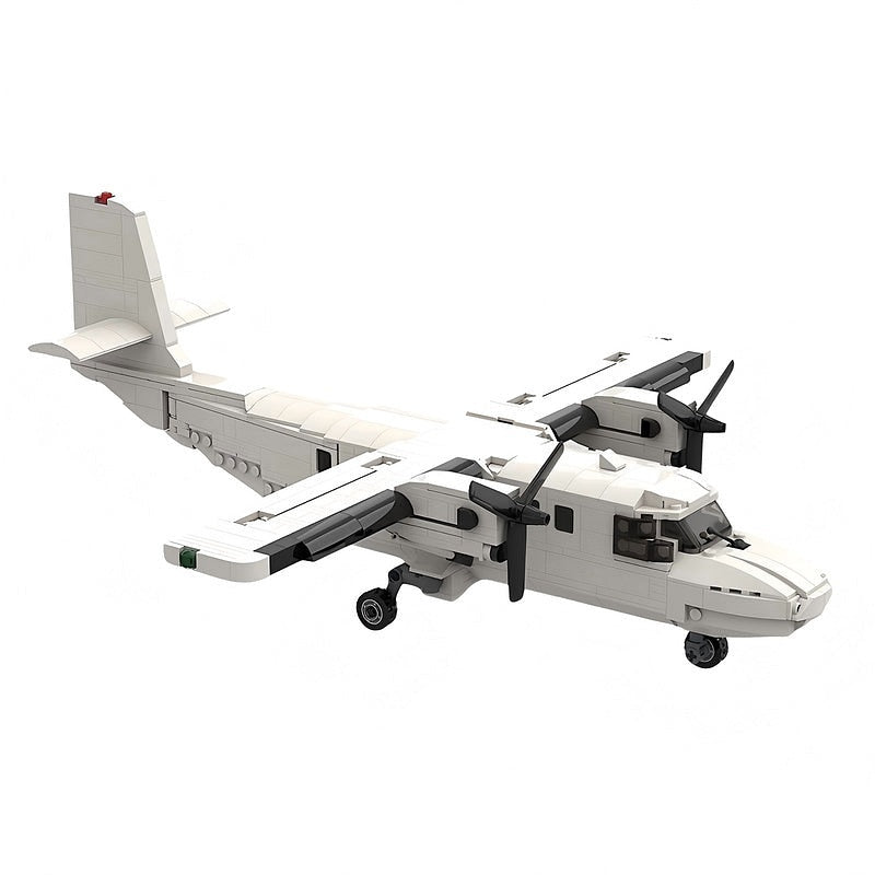 DHC-6 Twin Otter Aircraft MOC Building Kit | Turboprop Plane Model - 1