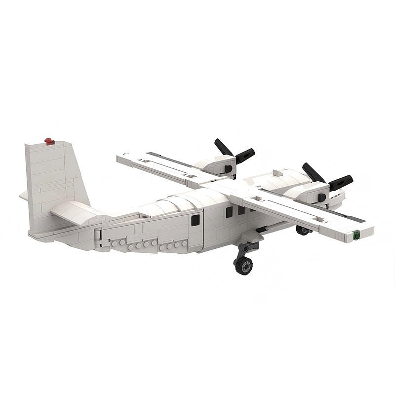 DHC-6 Twin Otter Aircraft MOC Building Kit | Turboprop Plane Model - 2