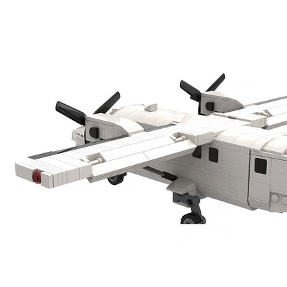 DHC-6 Twin Otter Aircraft MOC Building Kit | Turboprop Plane Model - 3