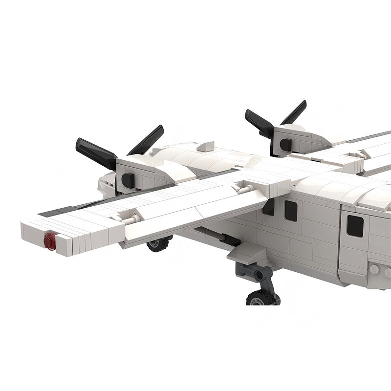 DHC-6 Twin Otter Turboprop STOL Aircraft Building Kit | LEGO-Compatible MOC - 3
