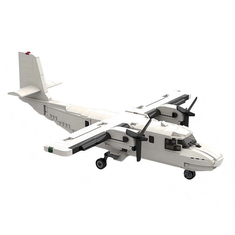 DHC-6 Twin Otter Turboprop STOL Aircraft Building Kit | LEGO-Compatible MOC - 4