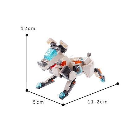 Dog Mech MOC Building Kit | Futuristic Robotic Canine Model - 2
