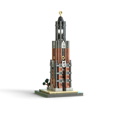Domtoren Tower in Utrecht Building Kit | 1:800 Scale | LEGO-Compatible MOC - 1