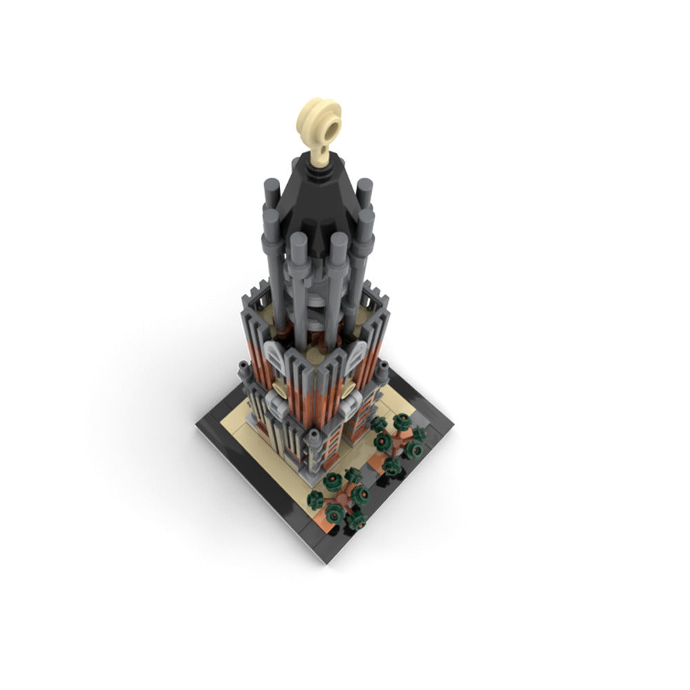 Domtoren Tower in Utrecht Building Kit | 1:800 Scale | LEGO-Compatible MOC - 2