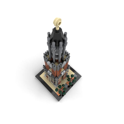 Domtoren Tower in Utrecht Building Kit | 1:800 Scale | LEGO-Compatible MOC - 2
