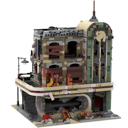 Downtown Diner Building Kit | Apocalypse Version | LEGO-Compatible MOC - 5