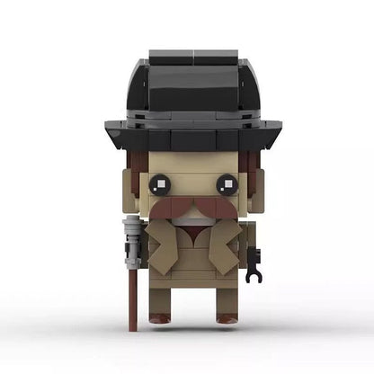 Dr. Watson Cube Character MOC Building Kit | Classic Figure Model - 1