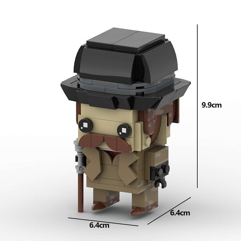 Dr. Watson Cube Character MOC Building Kit | Classic Figure Model - 2