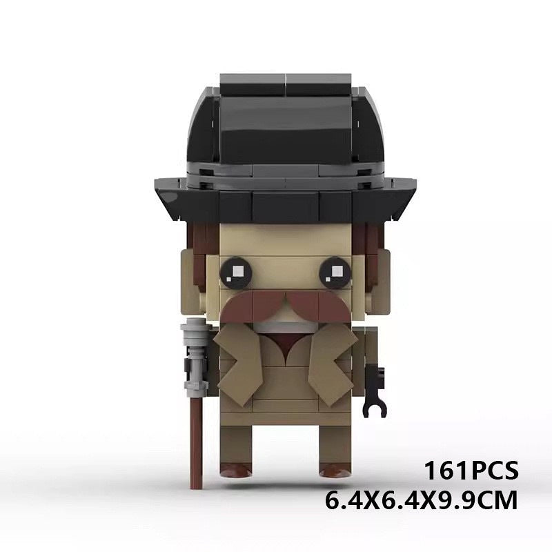 Dr. Watson Cube Character MOC Building Kit | Classic Figure Model - 3