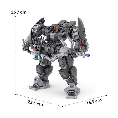 Dreadplate Heavy Weapons Platform Building Kit | LEGO-Compatible MOC - 5