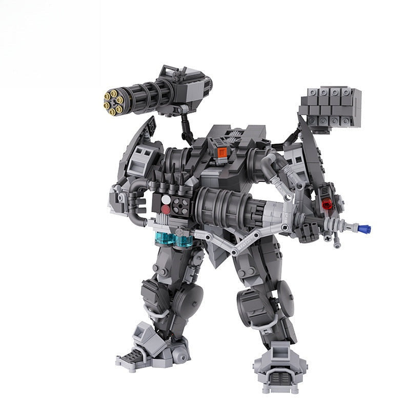Dreadplate Heavy Weapons Platform MOC Building Kit | Sci-Fi Mecha Model - 1