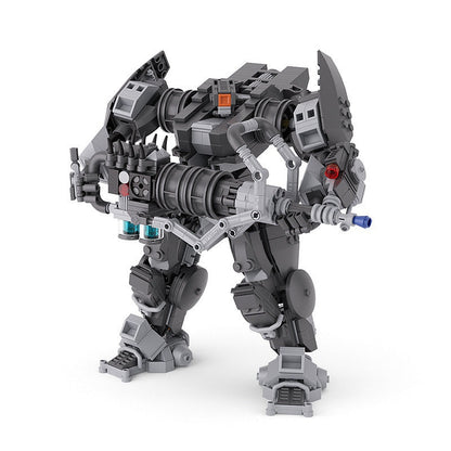 Dreadplate Heavy Weapons Platform MOC Building Kit | Sci-Fi Mecha Model - 2