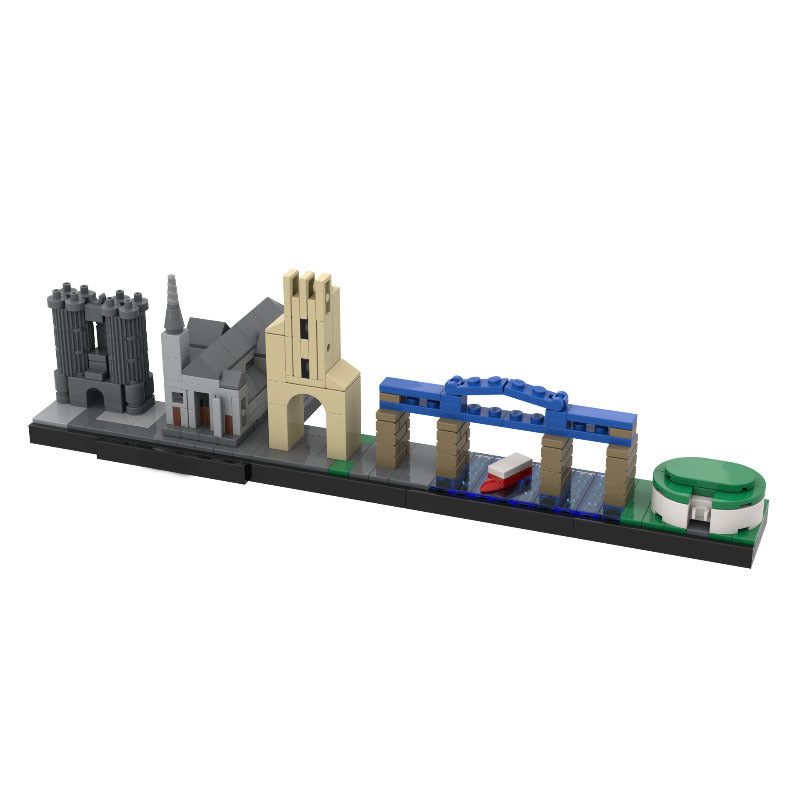 Drogheda Skyline Building Kit | Ireland | Compatible MOC - 1