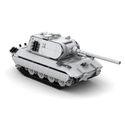 E-100 Super-heavy Tank Building Kit | LEGO-Compatible MOC - 1