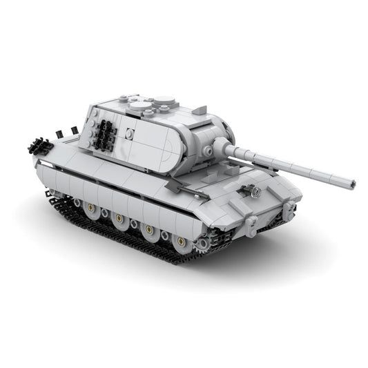 E-100 Super-heavy Tank Building Kit | LEGO-Compatible MOC - 1