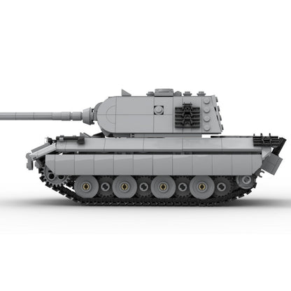 E-100 Super-heavy Tank Building Kit | LEGO-Compatible MOC - 2