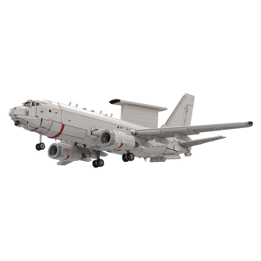 E-7 Wedgetail Military Aircraft Building Kit | LEGO-Compatible MOC - 1
