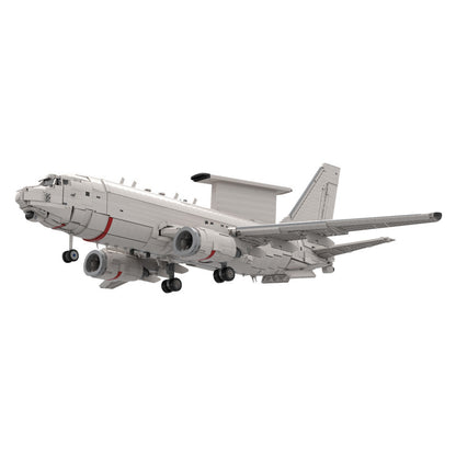E-7 Wedgetail Military Aircraft Building Kit | LEGO-Compatible MOC - 1
