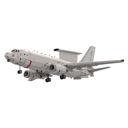 E-7 Wedgetail Military Aircraft Building Kit | LEGO-Compatible MOC - 1