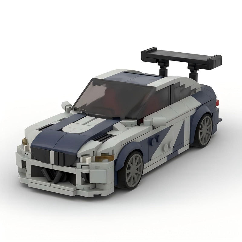 E46 GTR Sports Touring Race Car Building Kit | LEGO-Compatible MOC - 5