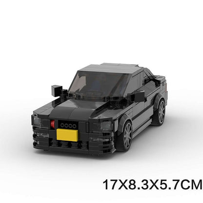 Early 90s Retro Coupe Sports Car Building Kit | LEGO-Compatible MOC - 6