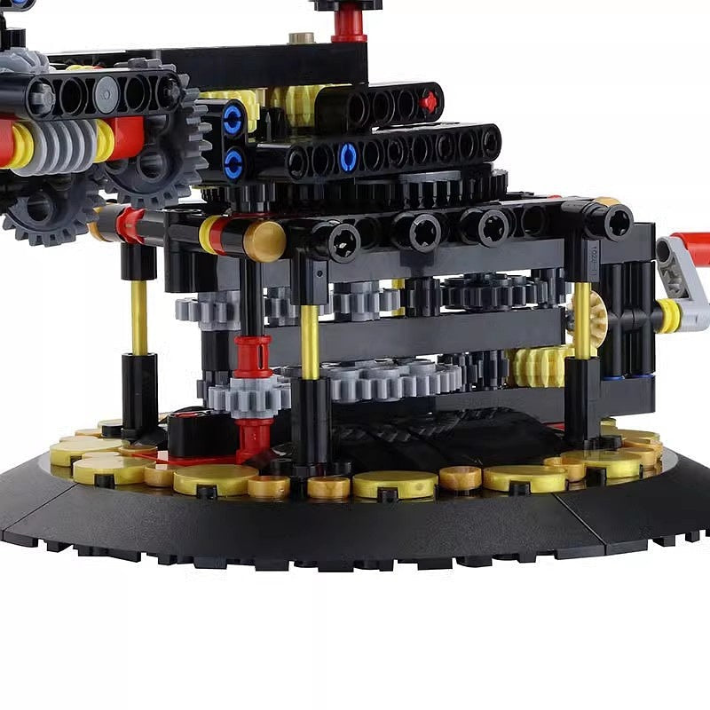 Earth Moon And Sun Orrery MOC Mechanical Solar System Building Kit - 2