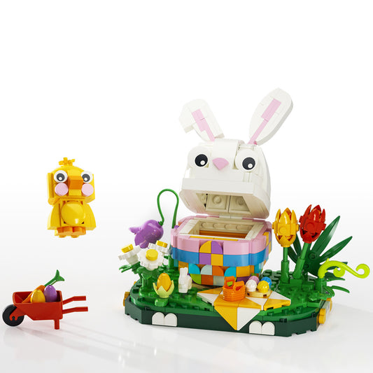 easter bunny egg building set | lego compatible - 2