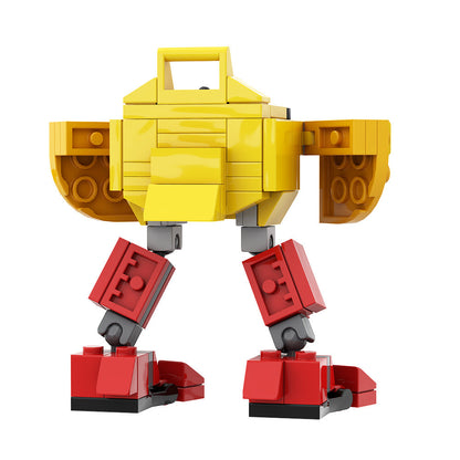 Easter Chick Mech Building Kit | LEGO-Compatible MOC - 3