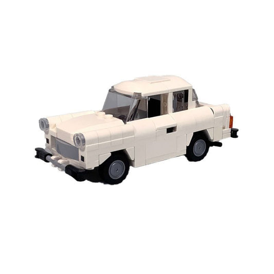 Eastern Bloc Classic Compact Sedan Building Kit | LEGO-Compatible MOC - 1