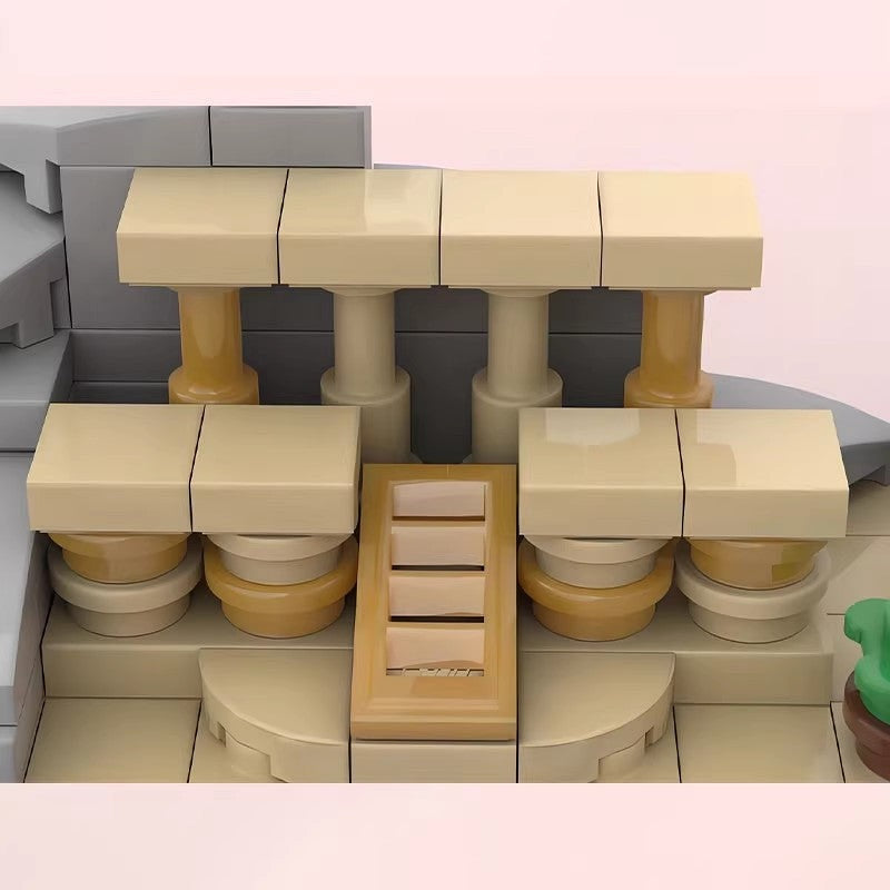 Egypt Skyline MOC Building Kit | Ancient Civilization Architecture Model - 4