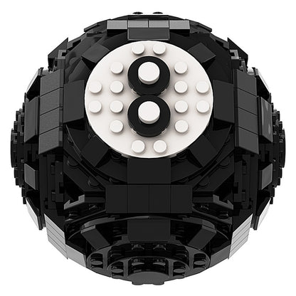 Eight Ball MOC Building Kit | Retro Display Model - 3