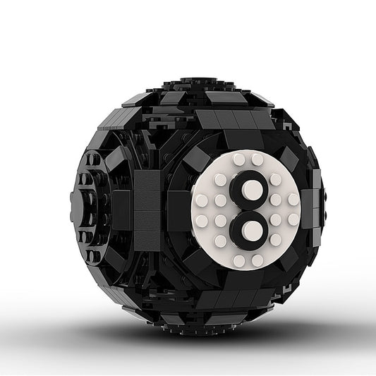 Eight Ball MOC Building Kit | Retro Display Model - 5