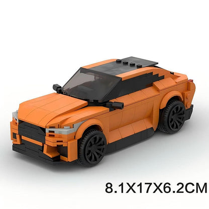 Electric Muscle SUV MOC Building Kit | Futuristic Vehicle Model - 6