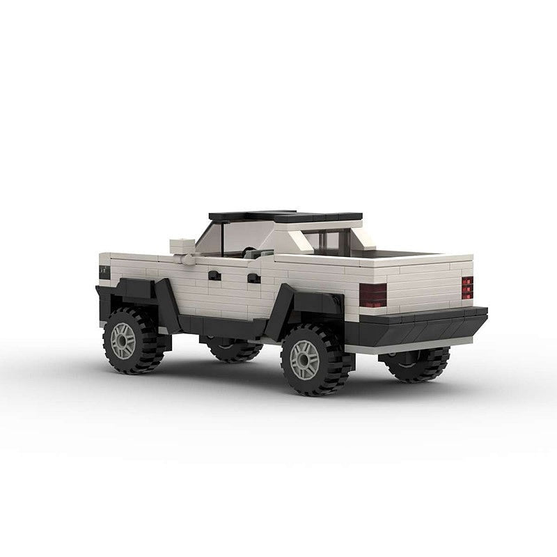 Electric Off-Road Super Truck MOC Building Kit | EV Pickup Vehicle Model - 2