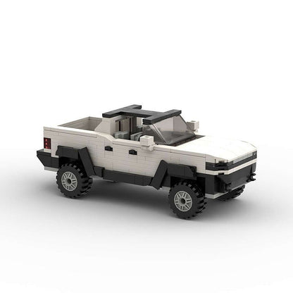 Electric Off-Road Super Truck MOC Building Kit | EV Pickup Vehicle Model - 3