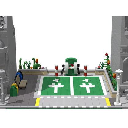 Electric Vehicle Charging Station Building Kit | LEGO-Compatible MOC - 2