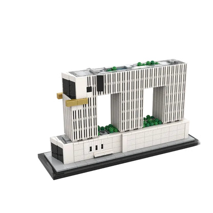 Elephant Building Bangkok 1:800 MOC Skyscraper Building Kit - 1