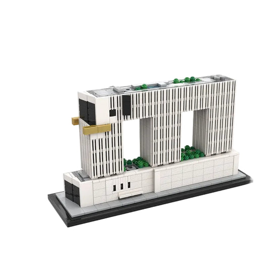 Elephant Building Bangkok 1:800 MOC Skyscraper Building Kit - 1