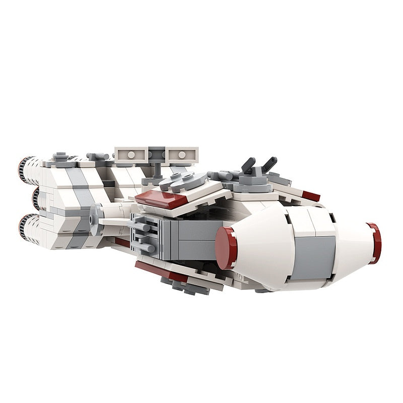 Eleven-Engine Diplomatic Space Corvette MOC Building Kit - 3