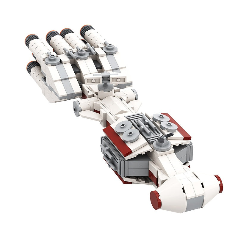 Eleven-Engine Diplomatic Space Corvette MOC Building Kit - 5