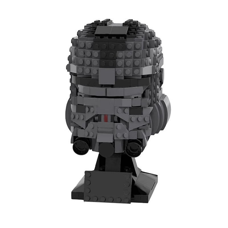 Elite Clone Squadron Helmet MOC Character Display Building Kit - 1