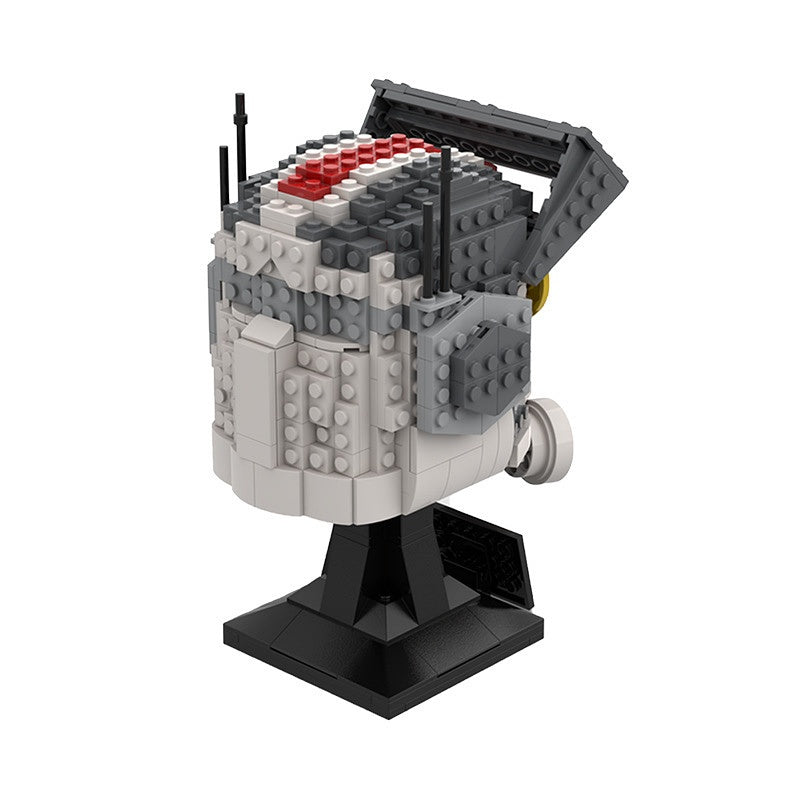 Elite Clone Tech Specialist Helmet Building Kit | LEGO-Compatible MOC - 2