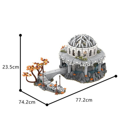 Elven Valley Sanctuary White Council Chamber MOC Building Kit - 2