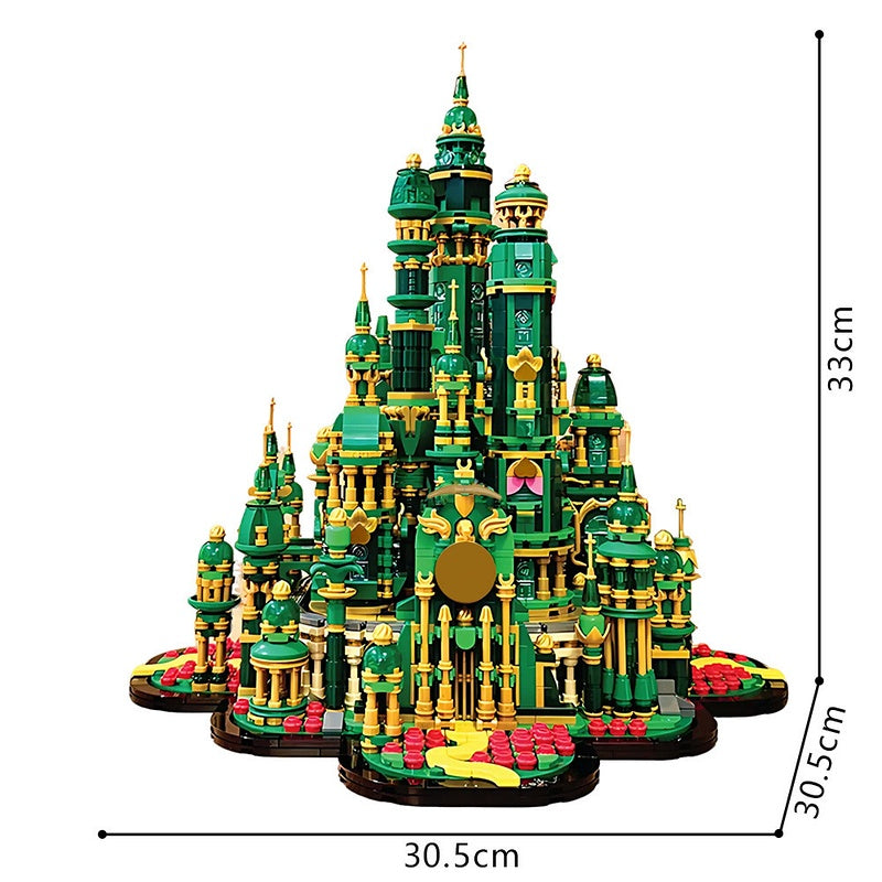 Emerald Fantasy Palace MOC Building Kit - 3